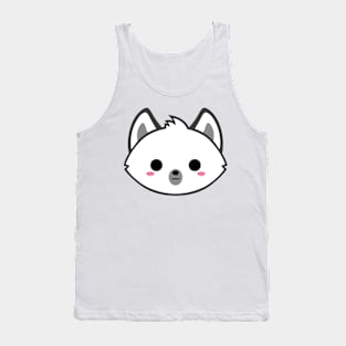 Cute Arctic Wolf Tank Top